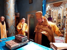 В дар Казанскому кафедральному собору передан башмачок святого Спиридона Тримифунтского 2