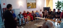 Отдыхающие санатория Родник встретились со священником 3