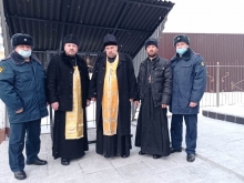 В Ачинском СИЗО освятили звонницу