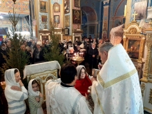 В Казанском соборе прошла ночная Рождественская Литургия 6