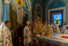 Митрополит Пантелеимон совершил Божественную литургию в Казанском соборе Ачинска 4