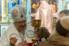 Митрополит Пантелеимон совершил Божественную литургию в Казанском соборе Ачинска 6