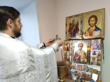 Великое освящение воды совершено в ачинском УФИЦ