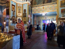 Молебен священномученику Владимиру Фокину совершили в Казанском соборе