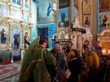 Вербное воскресенье в Казанском соборе 13