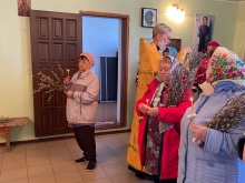 Вербное воскресенье в селе Белый Яр 3