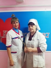 Православные сестры милосердия поздравили с праздником медперсонал и пациентов ЦРБ 3