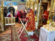 Ночное Пасхальное богослужение прошло в Казанском соборе 10