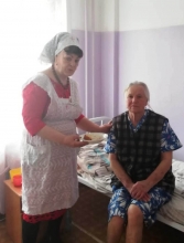 Православные сестры милосердия поздравили пациентов ЦРБ с Пасхой 6