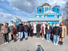 Воспитанницы Мариинской гимназии и школьники посетили Казанский собор на Светлой Седмице 6