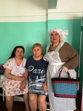 Православные сестры милосердия поздравили пациентов ЦРБ с Пасхой 1