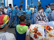 Митрополит Пантелеимон совершил Литургию Престольного праздника в Казанском соборе Ачинска 7