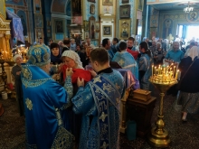 Митрополит Пантелеимон совершил Литургию Престольного праздника в Казанском соборе Ачинска 6