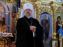 Митрополит Пантелеимон совершил Литургию Престольного праздника в Казанском соборе Ачинска 15