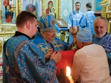 Митрополит Пантелеимон совершил Литургию Престольного праздника в Казанском соборе Ачинска 5