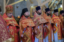 Благочинный Ачинского округа сослужил Архиереям Красноярской Митрополии в День тезоименитства Митрополита Пантелеимона 2