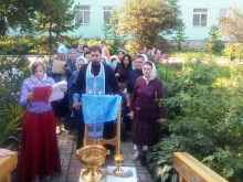 Молебен в санатории Родник