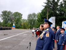 День знаний отметили ачинские кадеты и гимназистки