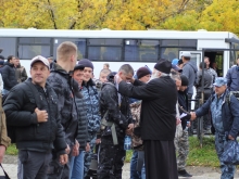 В Большом Улуе священник благословил воинов 3