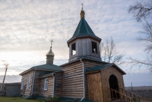 Владыка Пантелеимон освятил храм в селе Новоникольск Большеулуйского района 2