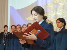 Ачинский священник напутствовал слушателей полицейского класса 3