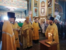 В Ачинске помолились о безвинно богоборцами убиенных православных христианах