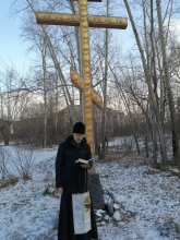 В Ачинске помолились о безвинно богоборцами убиенных православных христианах 2