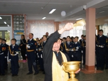 Юных воспитанников Кадетского корпуса посвятили в кадеты 2