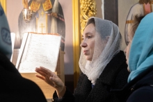 Правящий архиерей в день престольного праздника совершил Божественную литургию в Казанском кафедральном соборе Ачинска 8