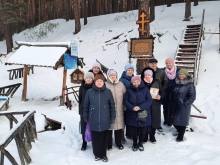 В День рождения сибирских старцев ачинцы совершили паломническую поездку