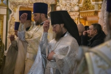 Правящий архиерей совершил Божественную литургию в Казанском кафедральном соборе Ачинска 3