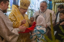 Правящий архиерей совершил Божественную литургию в Казанском кафедральном соборе Ачинска 10