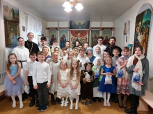 Праздник Рождества Христова прошёл в Воскресной школе 9