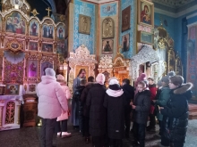 Священник рассказал ачинским школьникам об истории Казанского собора 2