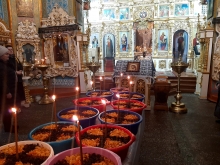 В Казанском соборе прошел чин благословения колива 4