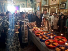 В Казанском соборе прошел чин благословения колива