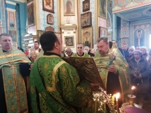 Вербное воскресенье в Казанском соборе 2