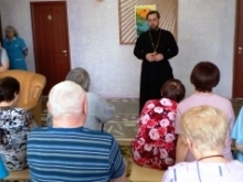 Священник посетил санаторий Родник