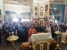 В День своего Небесного Покровителя ачинские кадеты помолились в Казанском соборе