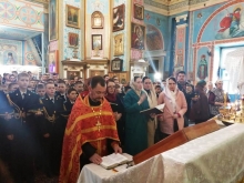 В День своего Небесного Покровителя ачинские кадеты помолились в Казанском соборе 2