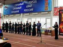 Священник напутствовал участников турнира по тайскому боксу 3