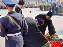 Ачинские священники приняли участие в митинге, посвященном Дню Победы 3