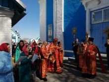 Богослужение в Казанском соборе в Неделю 5-ю по Пасхе 1