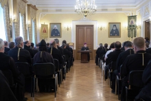 В Красноярске прошло Епархиальное собрание духовенства