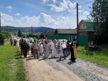 Верующие Ачинска почтили память святого Феодора Томского