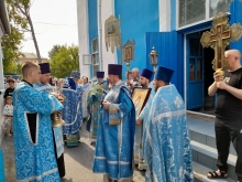 Божественная Литургия Престольного праздника совершена в Казанском соборе 13