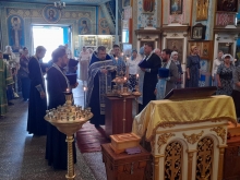 Божественная Литургия Престольного праздника совершена в Казанском соборе 2