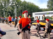 С участием священника в Ачинске отметили День окончания Курской битвы