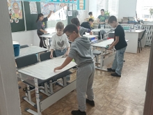 Первые занятия по трудовому воспитанию прошли в православной гимназии 2