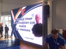 Ачинский священник благословил участников турнира по рукопашному бою 4